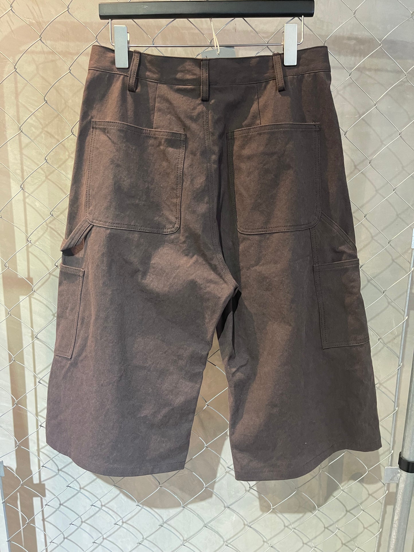SHORT CANVAS WORK PANTS