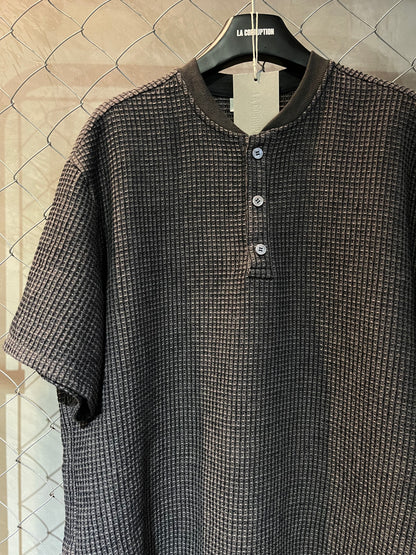 WAGGLE HENLEY COLLAR SHIRT