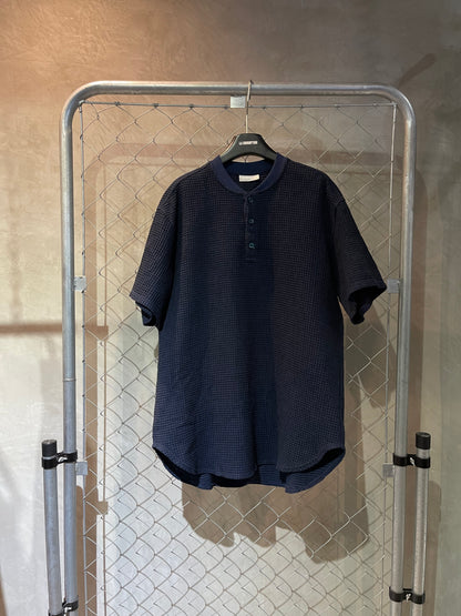 WAGGLE HENLEY COLLAR SHIRT